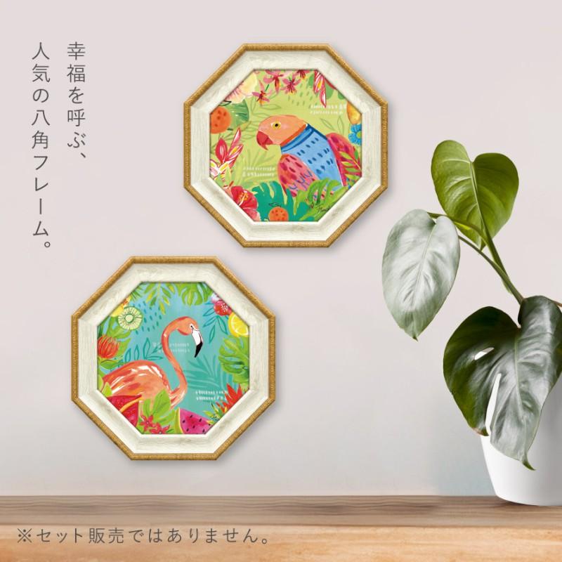 風水 開運 絵画 アートパネル 八角 鳥 玄関 トイレ リビング 風水 開運 絵画 アートパネル 八角 鳥 玄関 トイレ リビング