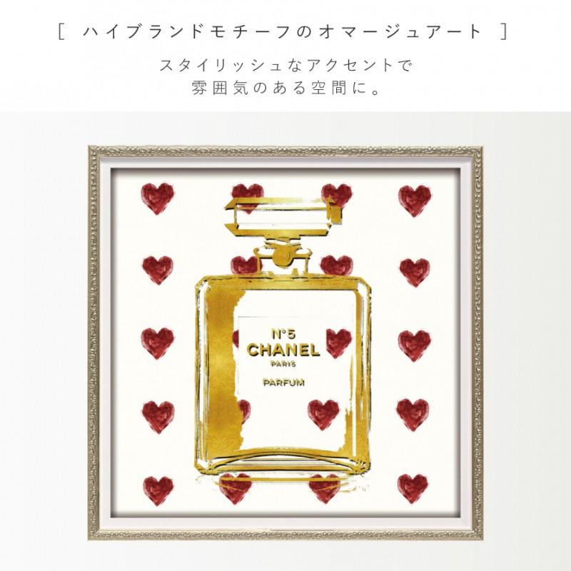 アートパネル ブランド シャネル CHANEL Sサイズ オマージュ