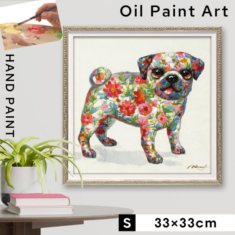 アートパネル 犬 33×33cm 動物 モダン 玄関 絵 壁 アート パネル アートパネル 犬 33×33cm 動物 モダン 玄関 絵 壁 アート パネル