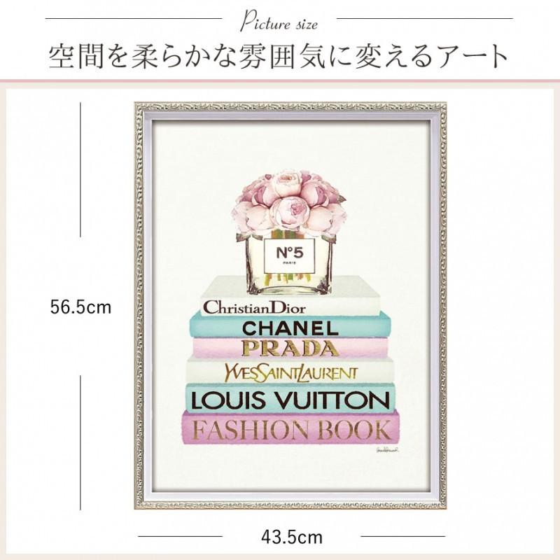 アートパネル ブランド ファッション 壁掛け インテリア アートフレーム アート 絵 かわいい おしゃれ 額入り イヴサンローラン Yves Saint Laurent プラダ Prad ココチのくらし雑貨店 通販 Yahoo ショッピング