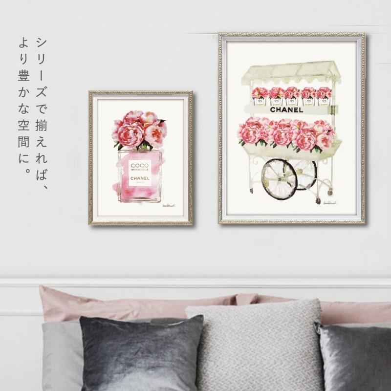 シャネル　パロディ画　アートパネル アートパネル ブランド シャネル CHANEL Mサイズ オマージュ