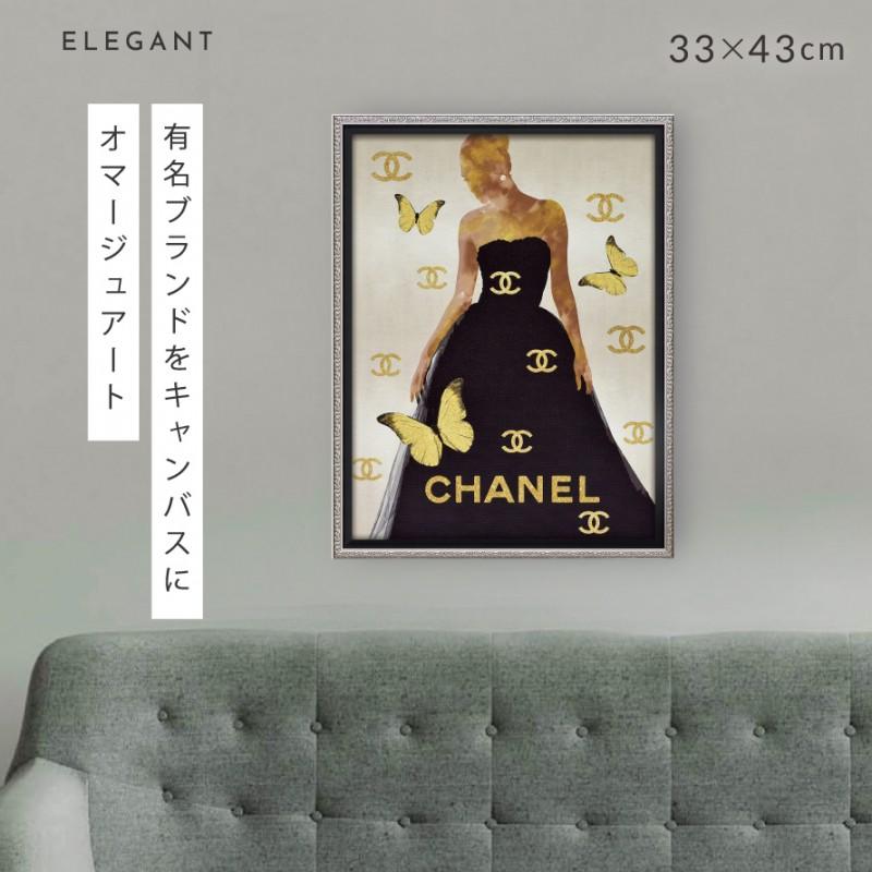 アートパネル ブランド シャネル CHANEL Sサイズ オマージュ アートパネル ブランド シャネル CHANEL Sサイズ オマージュ
