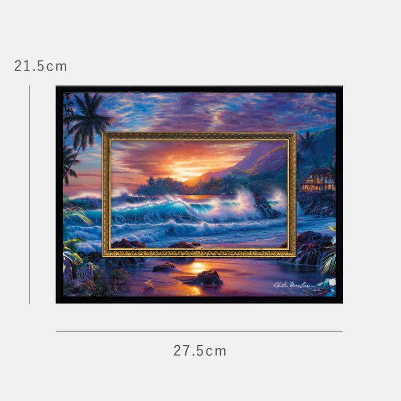 ラッセン 絵画 27.5×21.5cm 父の日 ギフト クリスチャン・リース ラッセン 絵画 27.5×21.5cm 父の日 ギフト クリスチャン・リース