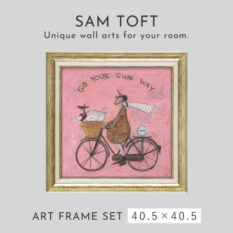 サムトフト 絵画 40.5×40.5cm アートパネル アートフレーム 「あなたの