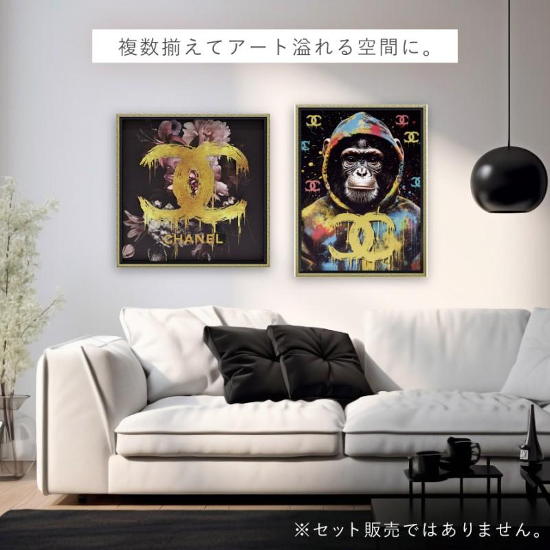 アートパネル   特大  CHANEL オマージュ アートパネル 特大 CHANEL オマージュ