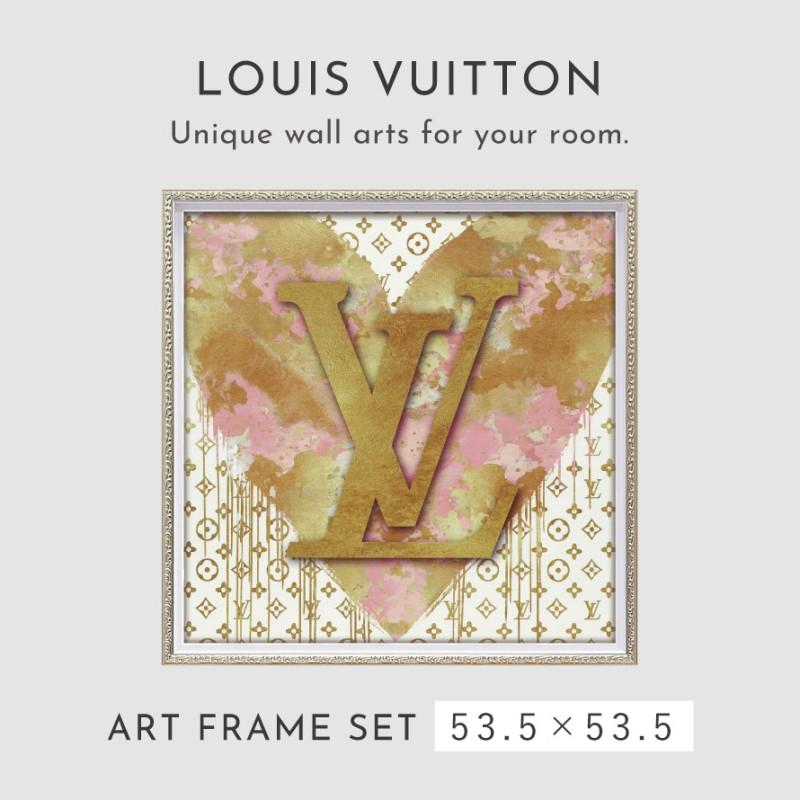 アートパネル ブランド ルイヴィトン LOUIS VUITTON キャンバス