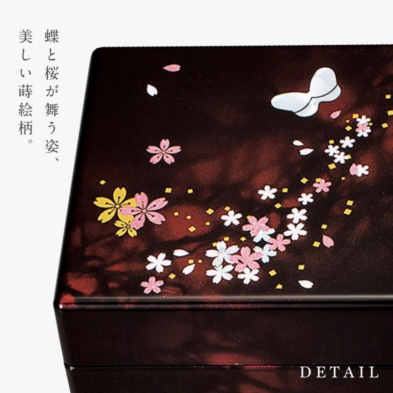 小物入れ 和室 鏡 卓上 和柄 和風 高級 山中塗 蒔絵 漆芸 外国人