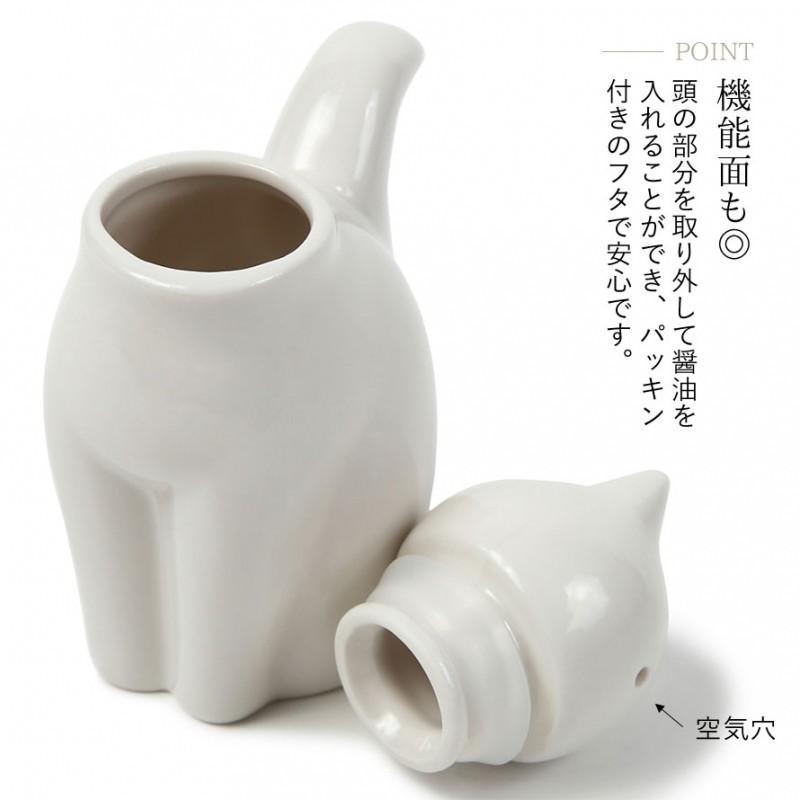 アンティーク 骨董 猫 陶器製 置物 醤油差し 中国 ヴィンテージ 楽天市場】醤油差し おしゃれ しょう油差し しょうゆさし 醤油さし 猫