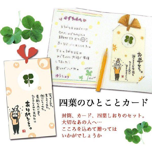 メッセージカード 封筒付き 四つ葉のクローバー 四葉 クローバー メッセージカード 付き プチギフト 四葉ひとことカード おめでとう 卒業式 卒業記念 誕生日 文 アイデア雑貨の専門店 雑貨屋 通販 Yahoo ショッピング