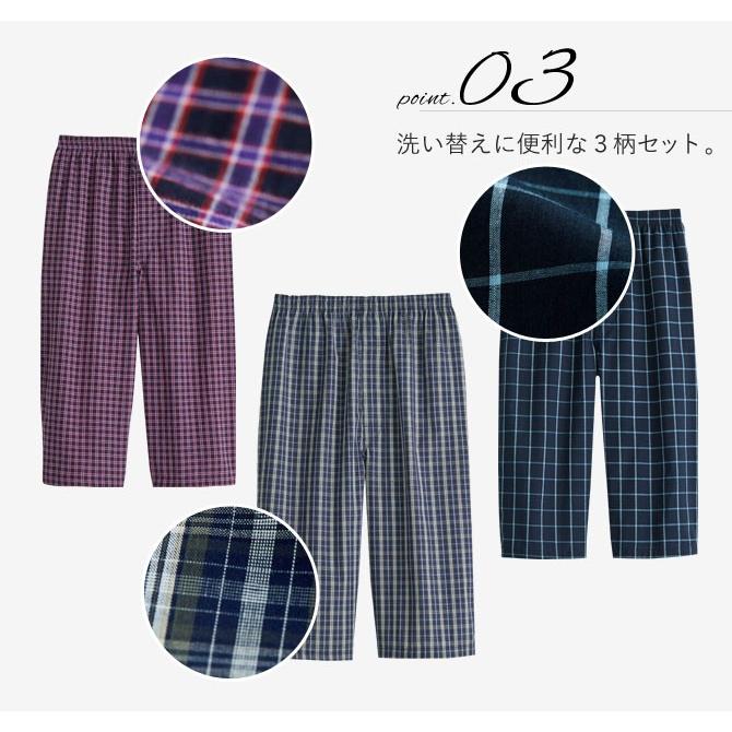 トランクス メンズ ロング 綿100 男性 下着 セット インナーパンツ チェック柄 綿100 先染めロングトランクス ひざ下丈 メンズファッション ココチのくらし雑貨店 通販 Yahoo ショッピング