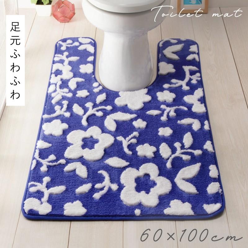 トイレマット ロング 耳長 60×100cm 華やか 花柄 ラベンダー ホワイト ふわふわ耳長ロングトイレマット フラワーオーナメント :141260223:ココチのくらし雑貨店 - 通販 - Yahoo!ショッピング トイレマット ロング 耳長 60×100cm 華やか 花柄 ラベンダー ホワイト ふわふわ耳長ロングトイレマット フラワーオーナメント :141260223:ココチのくらし雑貨店 - 通販 - Yahoo!ショッピング