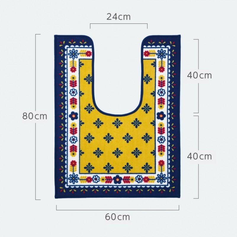 トイレマット 60×80 耳長 すべり止め 洗える ファブリック トイレ インテリア イエロー 黄色 ポーランド 東欧 柄 おしゃれ かわいい カラフル エレガント モダ :141461729:ココチのくらし雑貨店 - 通販 - Yahoo!ショッピング トイレマット 60×80 耳長 すべり止め 洗える ファブリック トイレ インテリア イエロー 黄色 ポーランド 東欧 柄 おしゃれ かわいい カラフル エレガント モダ :141461729:ココチのくらし雑貨店 - 通販 - Yahoo!ショッピング
