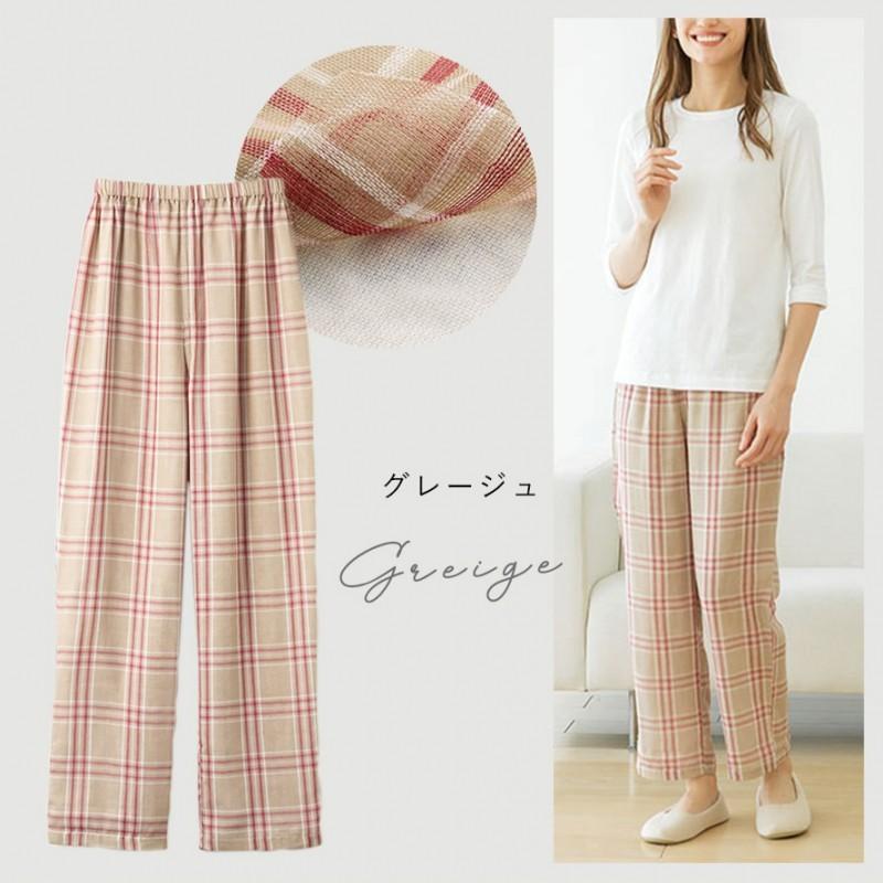 パジャマ 下だけ 下のみ ズボン レディース 女性 女性用 おしゃれ セット 春 夏 ルームウェア ホームウェア 部屋着 パンツ リラックス インド綿 綿100 コットン ココチのくらし雑貨店 通販 Yahoo ショッピング