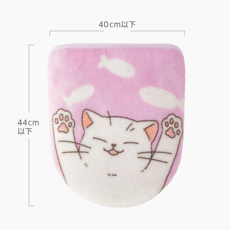 トイレマット フタカバーセット 60×100cm 耳長 ロング 大きい トイレ