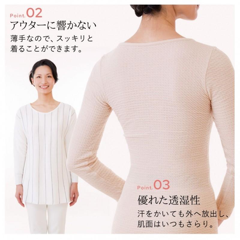 あったかインナー レディース 肌着 上下 セット 上下セット インナー シャツ 暖か 長袖 ボトムス レギンス スパッツ タイツ 透け防止 ベージュ 薄手 下着 冬 秋 143a ココチのくらし雑貨店 通販 Yahoo ショッピング