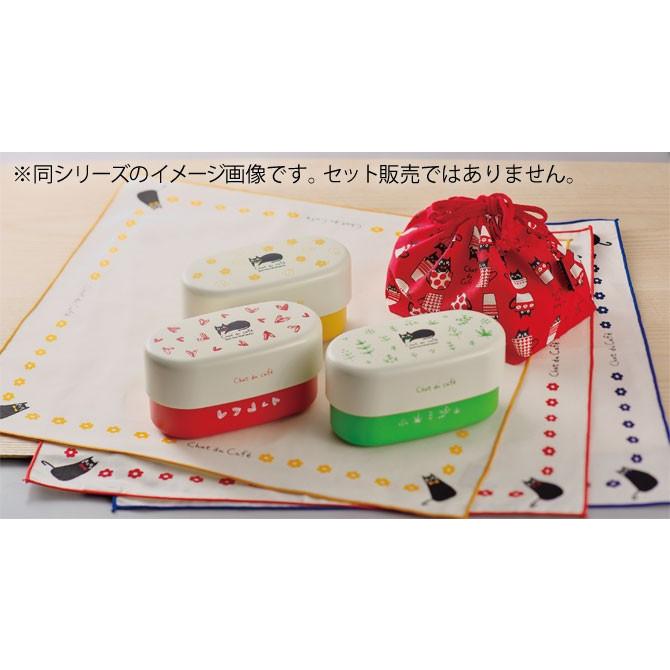 弁当箱 2段 二段 お弁当箱 食洗機対応 レンジ対応 おしゃれ レディース 女性 女子 かわいい 北欧 猫 ねこ ネコ キャット イラスト グッズ アニマル 小判型 小さ ココチのくらし雑貨店 通販 Yahoo ショッピング