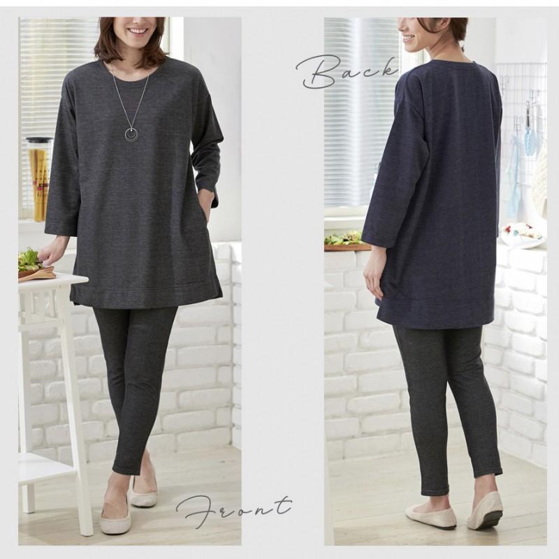 長袖チュニック（黒紫） 158671098.jpg