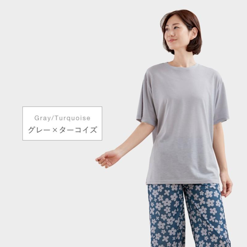 ルームウェア レディース 上下セット 部屋着 半袖 パジャマ 夏 涼しい