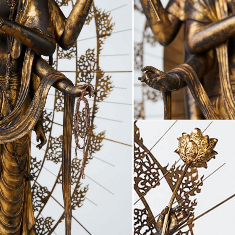 仏像 不空羂索観音 仏様 仏 仏具 仏教 インテリア仏像 仏像アート 仏像フィギュア フィギュア 置物 オブジェ 飾り 彫刻 高級 和モダン 祈願 開運 縁起 厄除け |  | 06