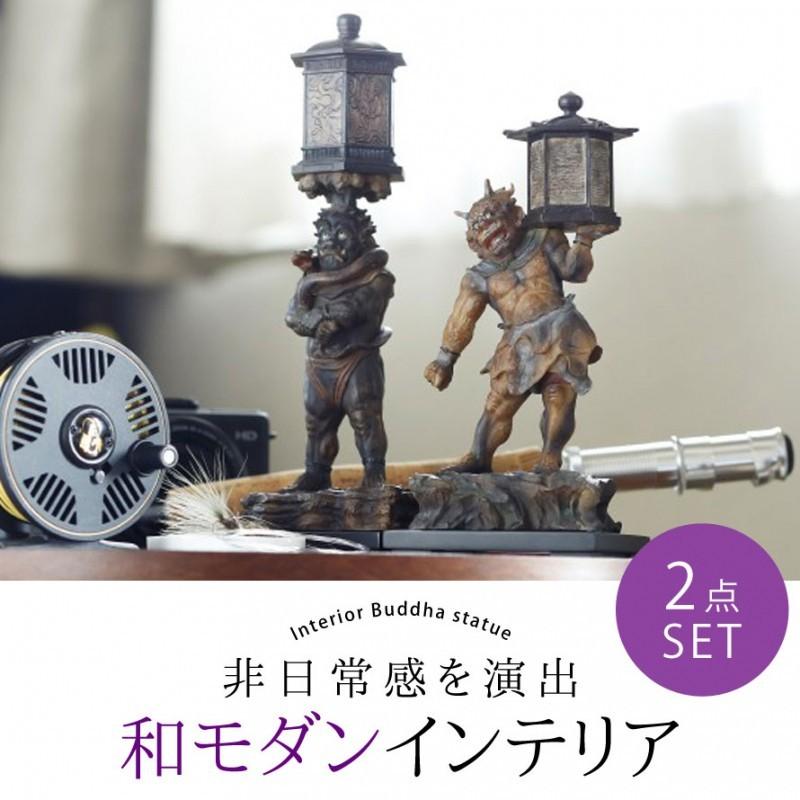 天燈鬼 竜燈鬼 木造天燈鬼 竜燈鬼立像 鬼 オニ おに 像 置物 オブジェ 彫刻 高級 開運 縁起 厄除け ご利益 運気 アート 美術品 インテリア 風水グッズ 卓上 ミ |  | 01