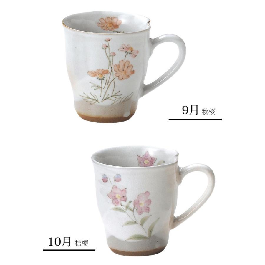 マグカップ マグ おしゃれ 花 花言葉 12ヶ月マグ 母の日 誕生日ギフト 母の日 ギフト プレゼント 贈り物 誕生日祝い 記念品 ココチのくらし雑貨店 通販 Yahoo ショッピング