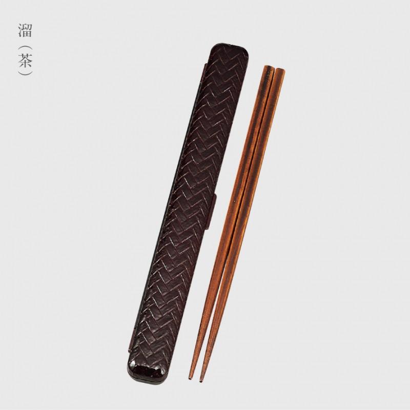 箸箱 箸ケース 箸箱セット レトロ おしゃれ 箸 弁当 和風 和柄 23.0