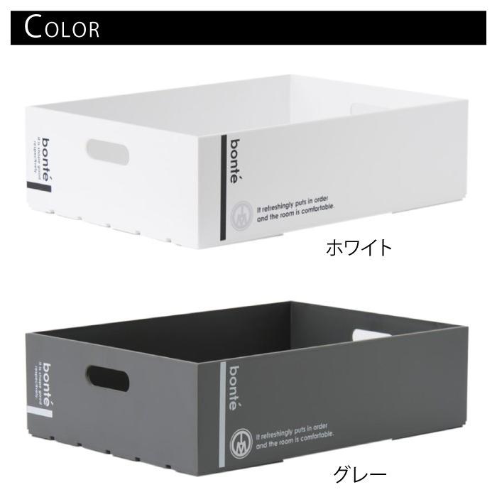 収納ボックス 浅型 コンテナ 棚 コンテナボックス スタッキング