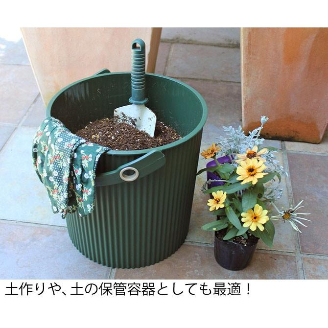 バケツ ふた付き おしゃれ ガーデンツールバケット ガーデニングバケツ 4l ココチのくらし雑貨店 通販 Yahoo ショッピング