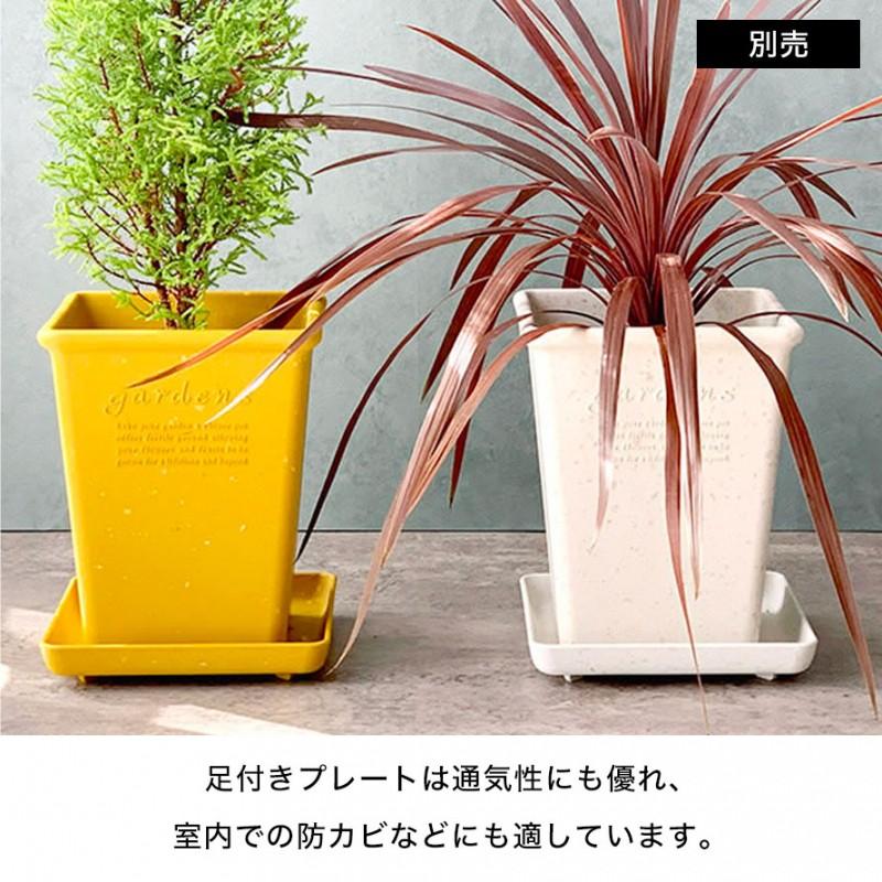 プランター 受け皿 受皿 正方形 13.5cm 角型 アンティーク プランター 受け皿 受皿 正方形 13.5cm 角型 アンティーク