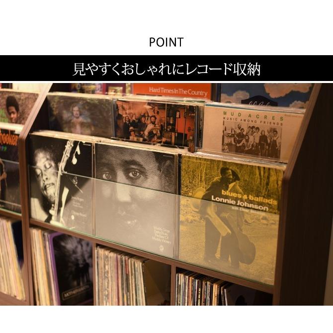 レコード ディスプレイ 収納 棚 レコードラック 大容量 省スペース