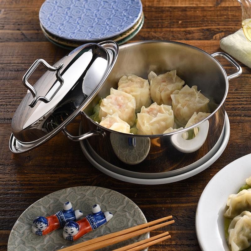 蒸し器 ステンレス製 燕三条 IH対応 直火 17cm 日本製 せいろ 鍋 2段