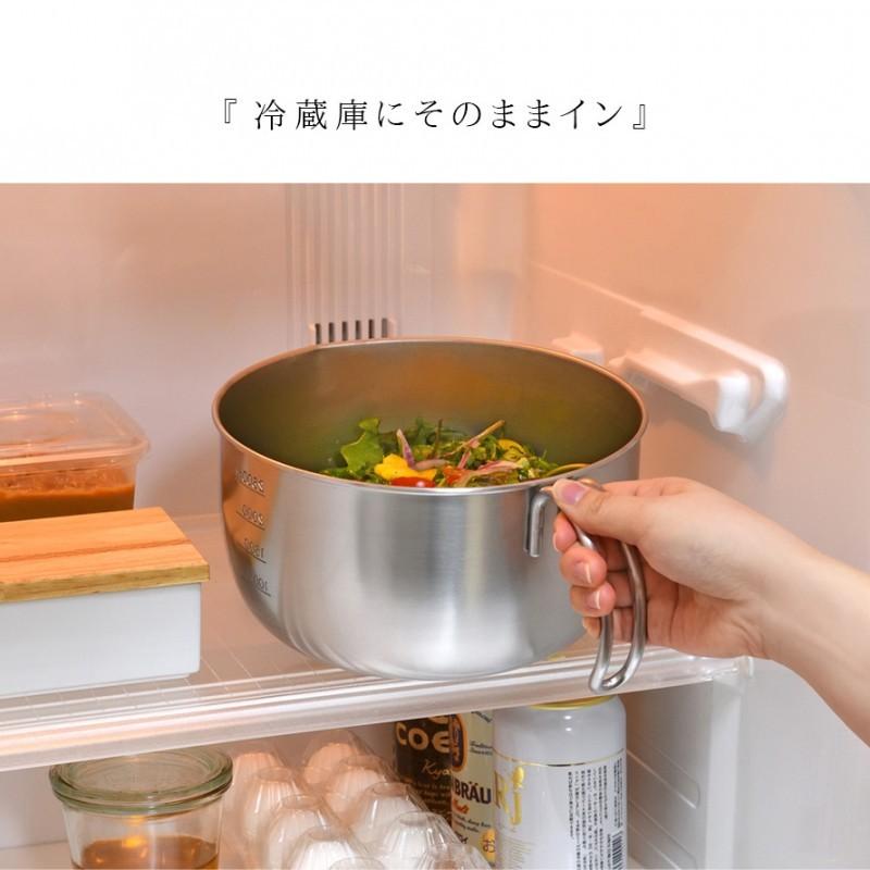 燕三条 ステンレス ボウル 取っ手付き ミキシングボウル キッチン 調理器具 オークス AUX レイエ leye 取っ手付きミキシングボウル |  | 08