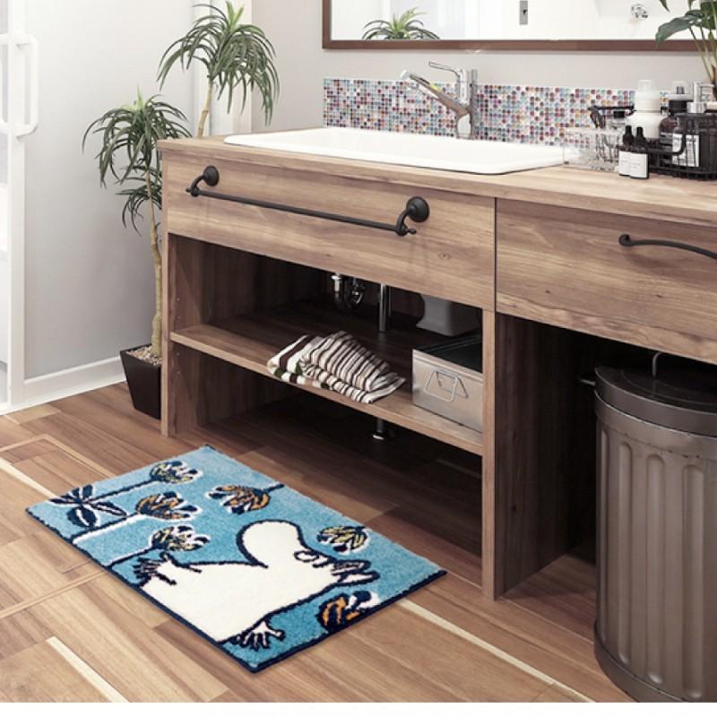 MOOMIN（ムーミン） バスマット 45×60cm ミイ スナフキン グッズ 北欧