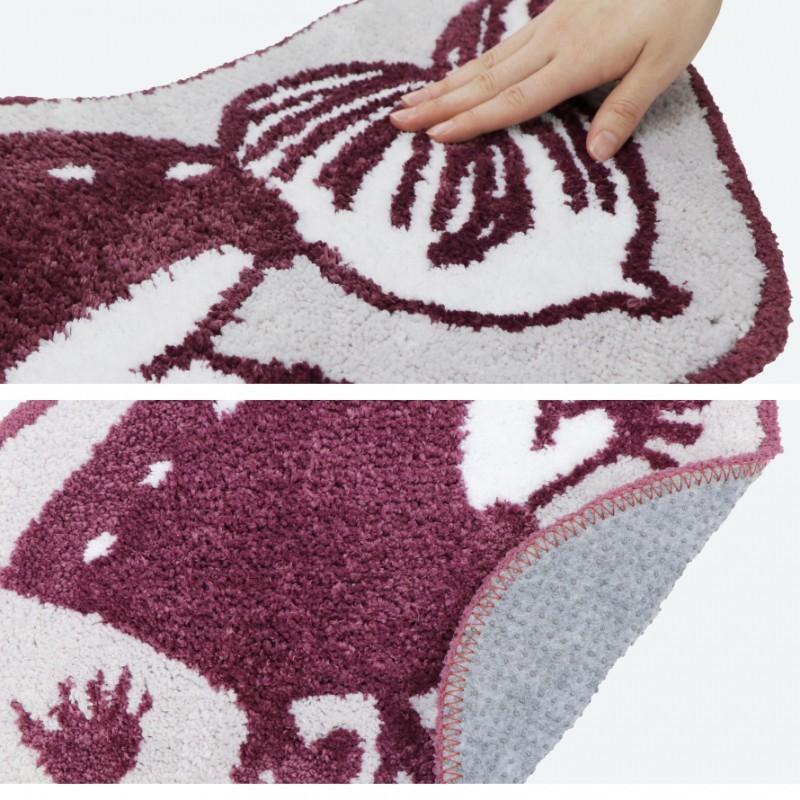 ミニラグ 玄関マット ムーミン 北欧 おしゃれ マイクロファイバー ラグ ふわふわ ミニ 小さめ 玄関 ムーミン アクセントマット こっち向いて |  | 13