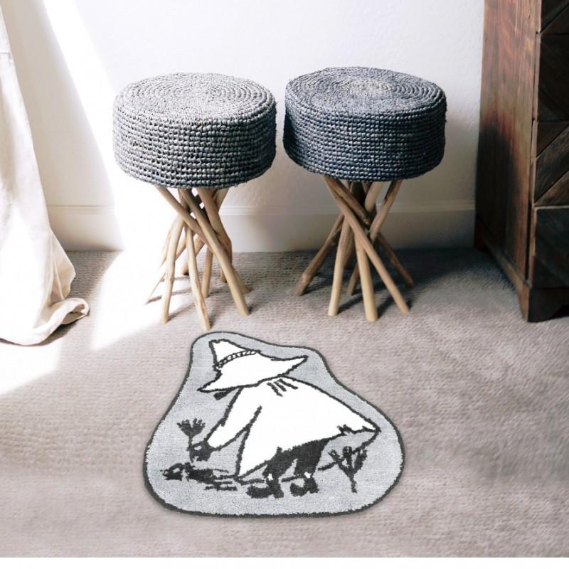 ミニラグ 玄関マット ムーミン 北欧 おしゃれ マイクロファイバー ラグ
