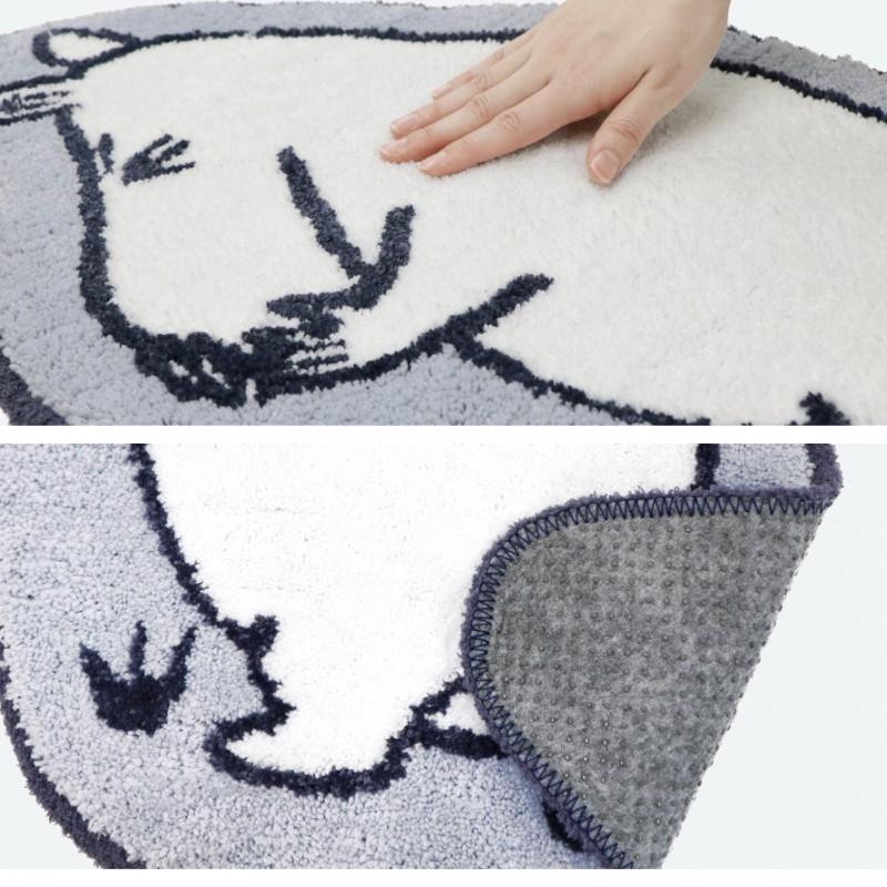 ミニラグ 玄関マット ムーミン 北欧 おしゃれ マイクロファイバー ラグ ふわふわ ミニ 小さめ 玄関 ムーミン アクセントマット こっち向いて |  | 10