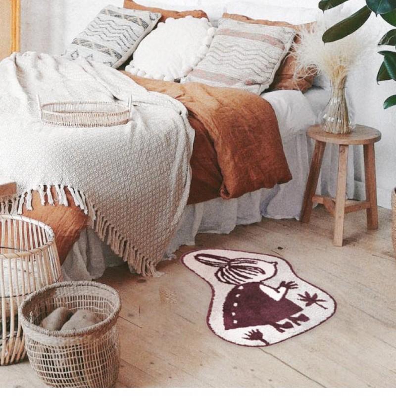 ミニラグ 玄関マット ムーミン 北欧 おしゃれ マイクロファイバー ラグ ふわふわ ミニ 小さめ 玄関 ムーミン アクセントマット こっち向いて |  | 12