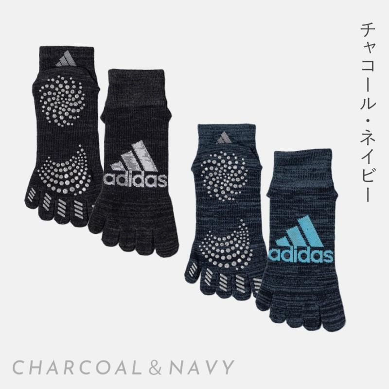 五本指ソックス メンズ 2色組 25-27cm adidas アディダス 靴下 五本指 5本指 シンプル アディダス すべりにくく踏んばれるメンズ5本指ソックス 2色組｜e-zakkaya｜11