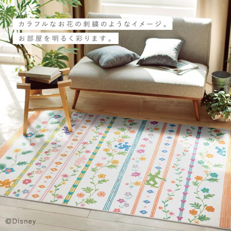 スミノエ ディズニー ラグ カーペット マット 140×200cm Mickey