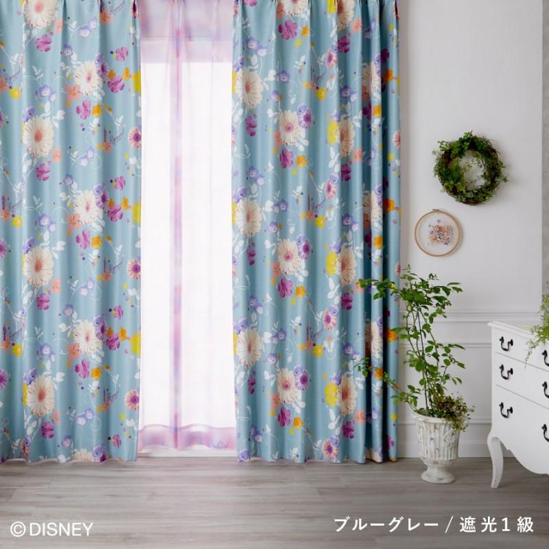 カーテン ディズニー 遮光 1級 1級遮光 100×178cm プリンセス ラプンツェル タングルド ドレープ 1枚入 日本製 洗える おしゃれ 形状記憶加工 スミノエ SUMINOE｜e-zakkaya｜11