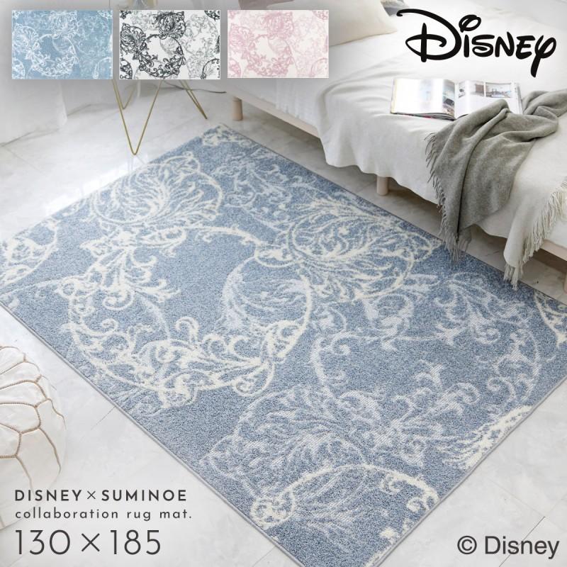 スミノエ ディズニー ラグ カーペット マット 130×185cm ミッキー