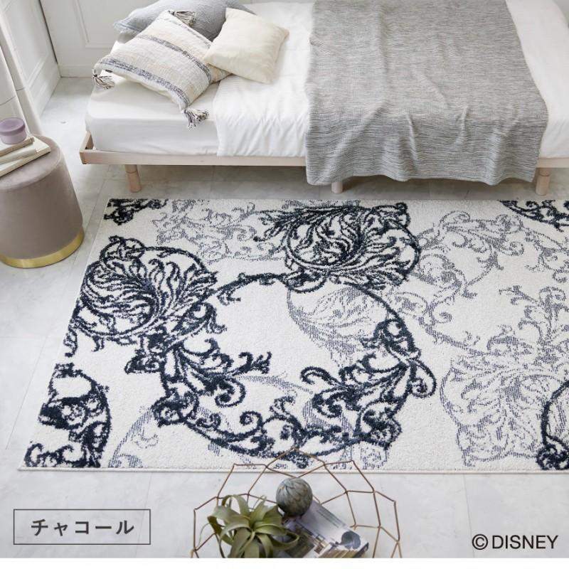 スミノエ ディズニー ラグ カーペット マット 130×185cm ミッキー