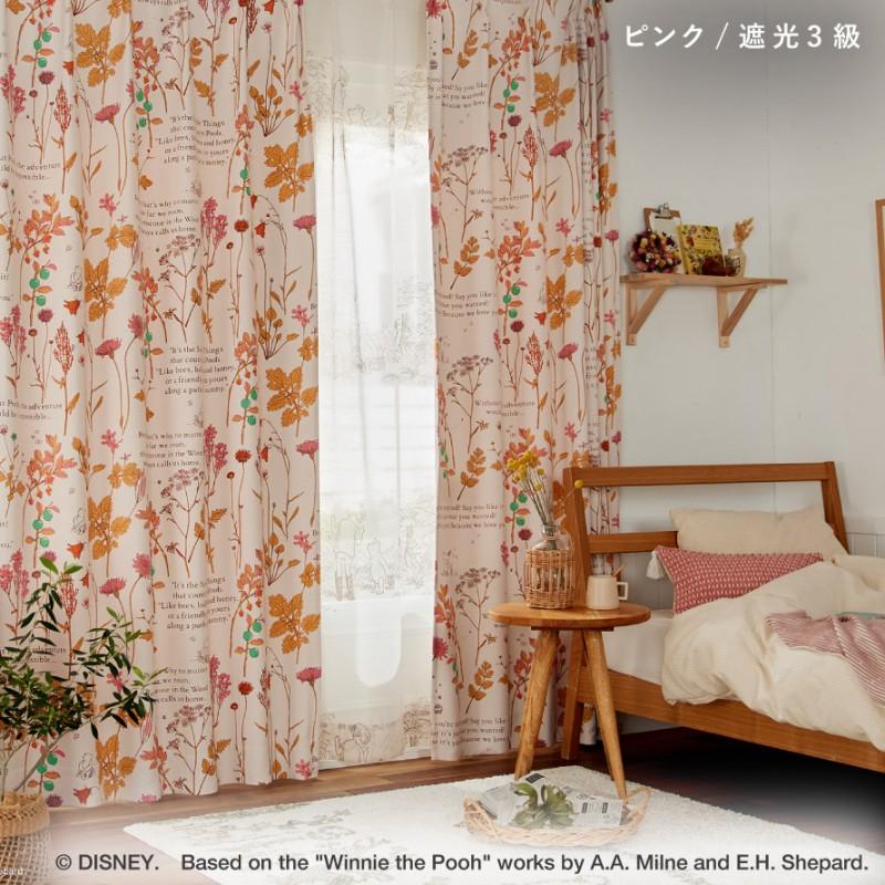 スミノエ くまのプーさん カーテン 100×135cm ディズニー 遮光 スミノエ くまのプーさん カーテン 100×135cm ディズニー 遮光