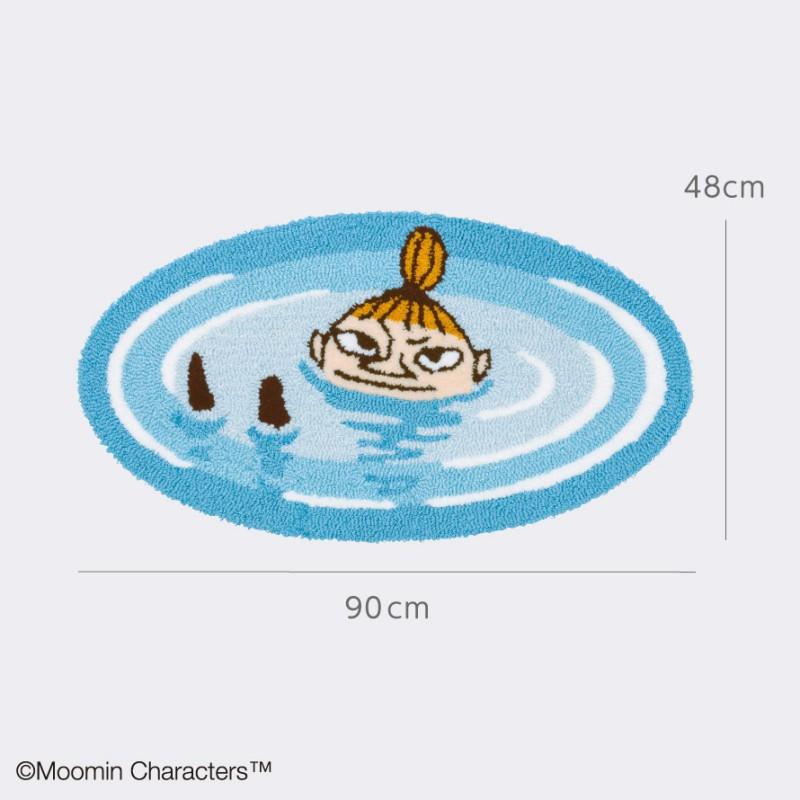 スミノエ ムーミン 玄関 マット 48×90cm リトルミイ インテリア ラグ