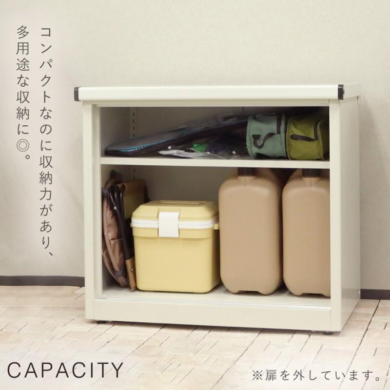 物置 80×73cm 倉庫 屋外 鍵付き 収納庫 小型 おしゃれ 北欧 庭