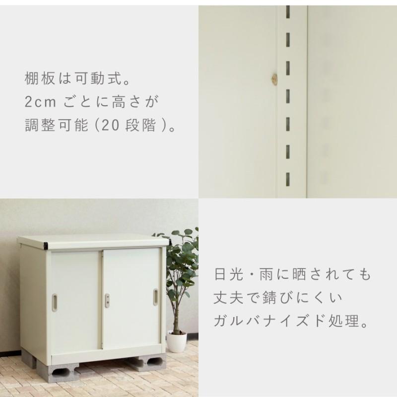 物置 80×73cm 倉庫 屋外 鍵付き 収納庫 小型 おしゃれ 北欧 庭