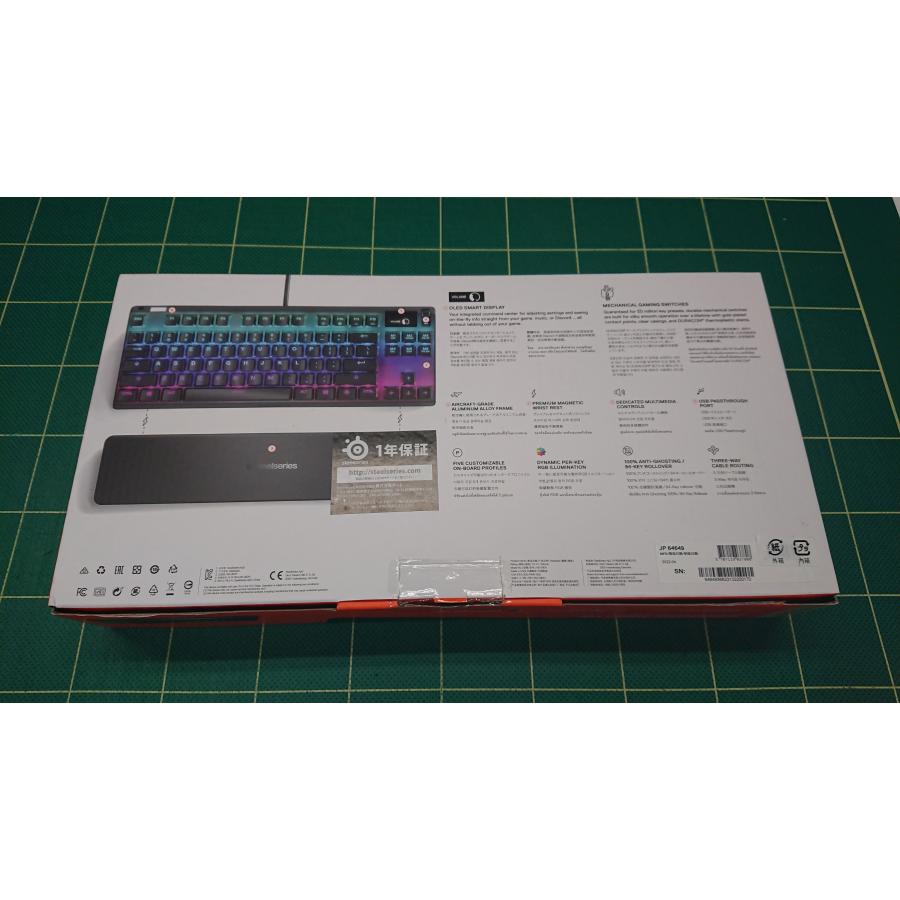 APEX（SteelSeries） SteelSeries Apex 7 TKL Red Switch JP