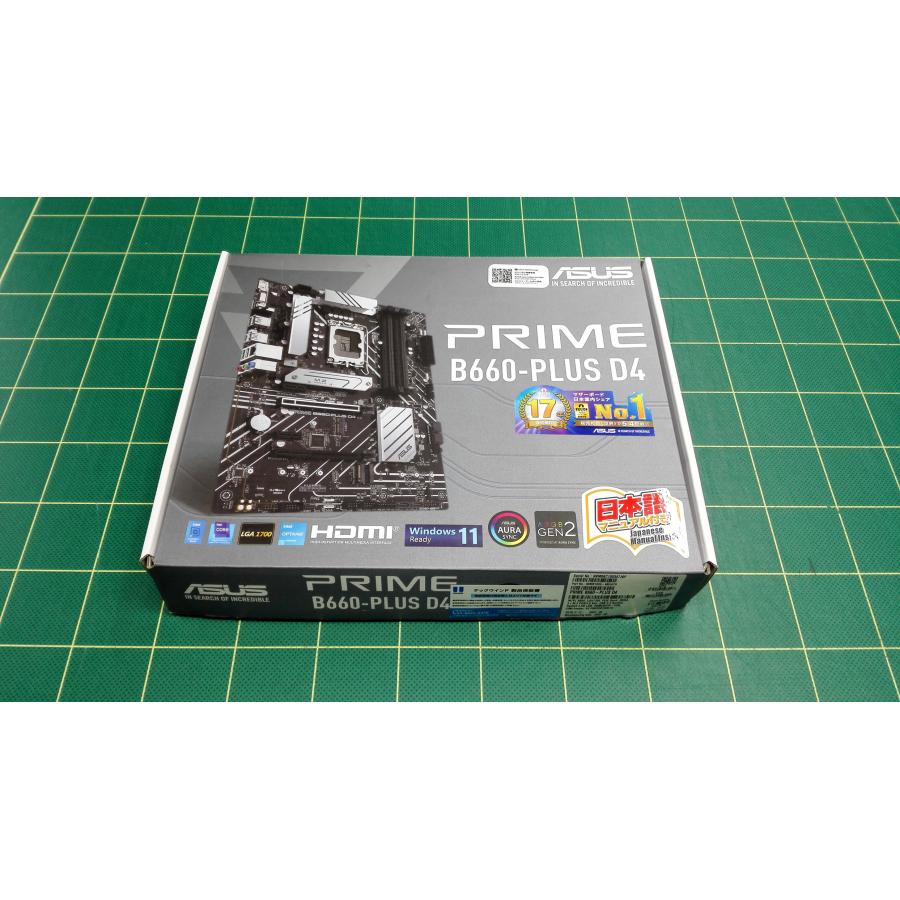 ジャンク品】マザーボード PRIME B660-PLUS D4【ピン折れ/動作未確認 