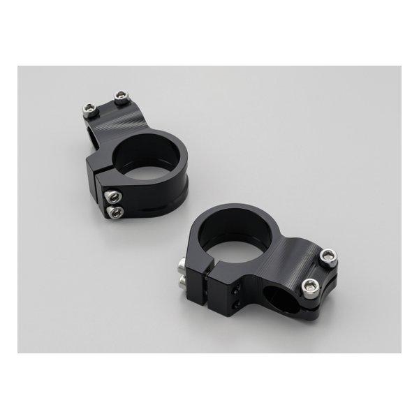 DAYTONA デイトナ 削り出しセパレートハンドルシステム フォーククランプ左右セット φ41 ブラック D69451(2319135)の画像