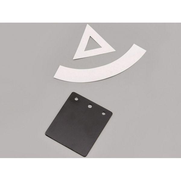リフレクター 原付2種表示ステッカーベース フラットタイプ D69687
